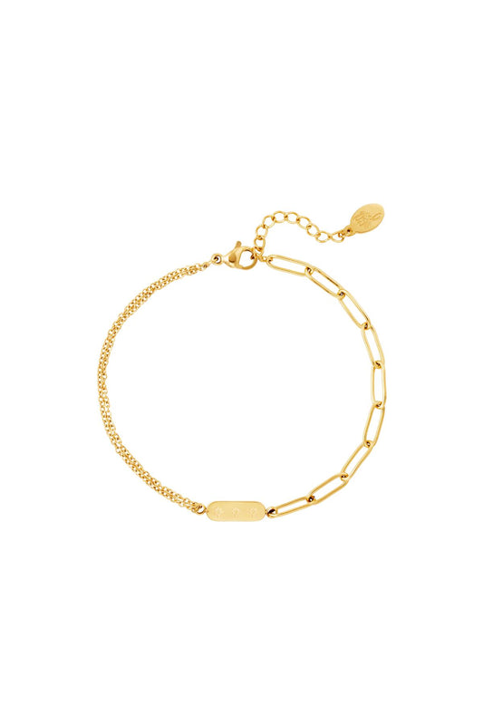 Bracelet charm | Gold