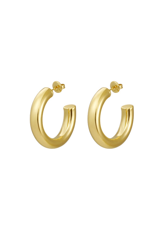 Earrings small | Gold