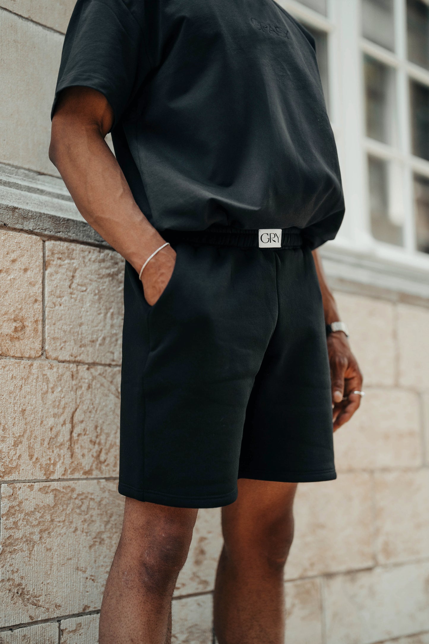 Sweatshort men | Black