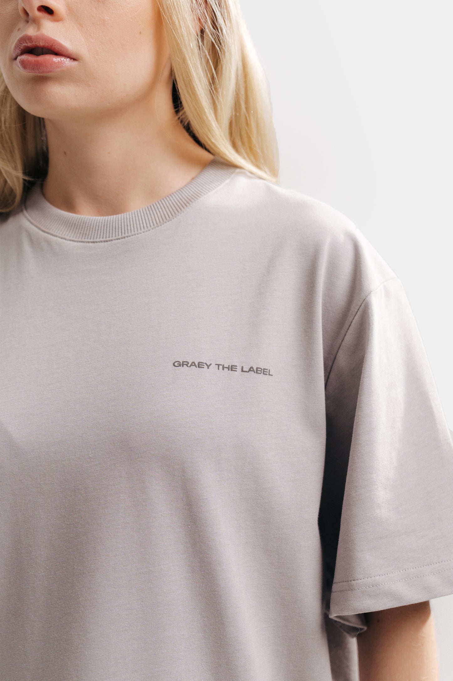 T-Shirt | Stone grey