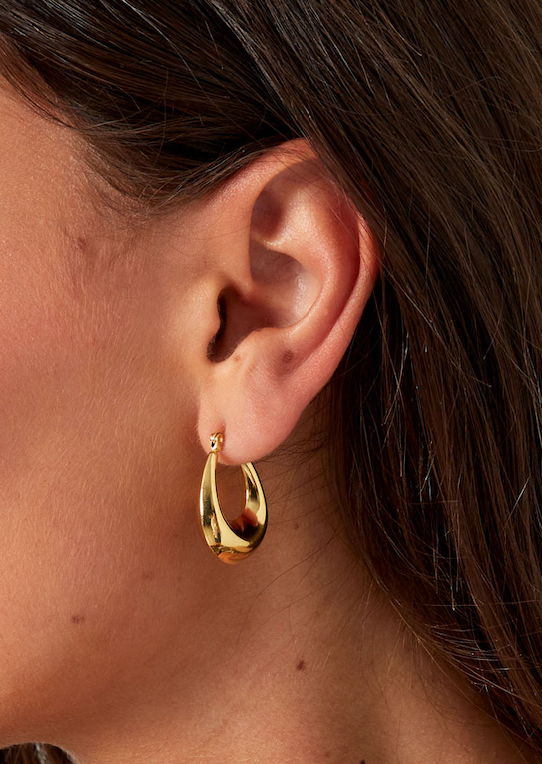 Aesthetic earrings | Gold