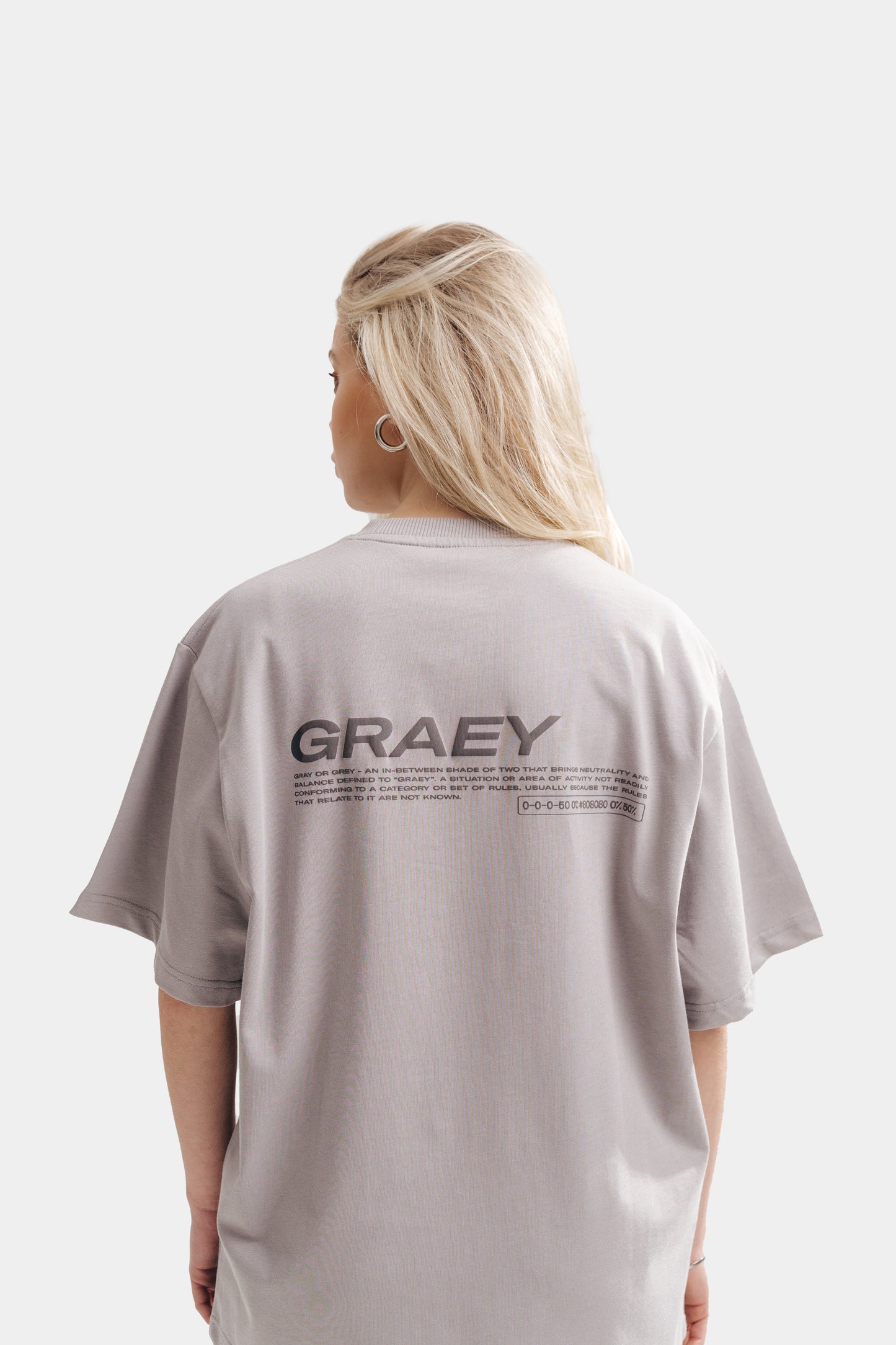 T-Shirt | Stone grey