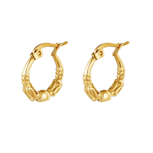 Bohemian earrings | Gold