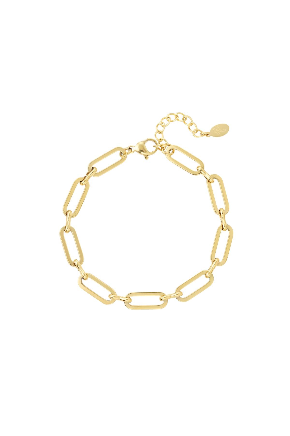 Link bracelet | Gold