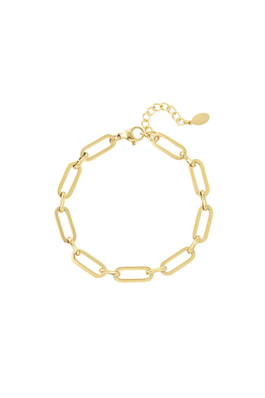 Link bracelet | Gold