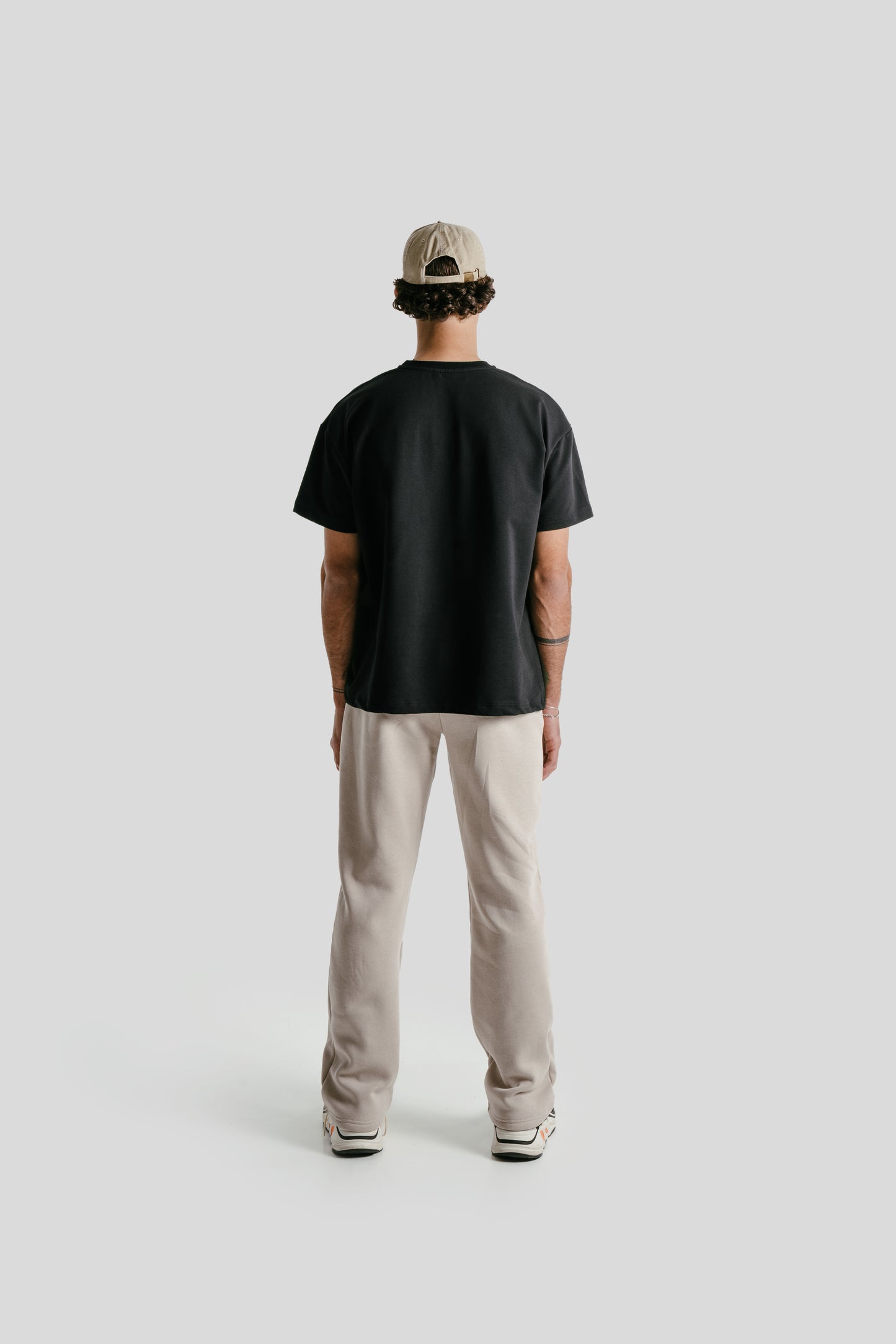 Straight leg jogger | Sand