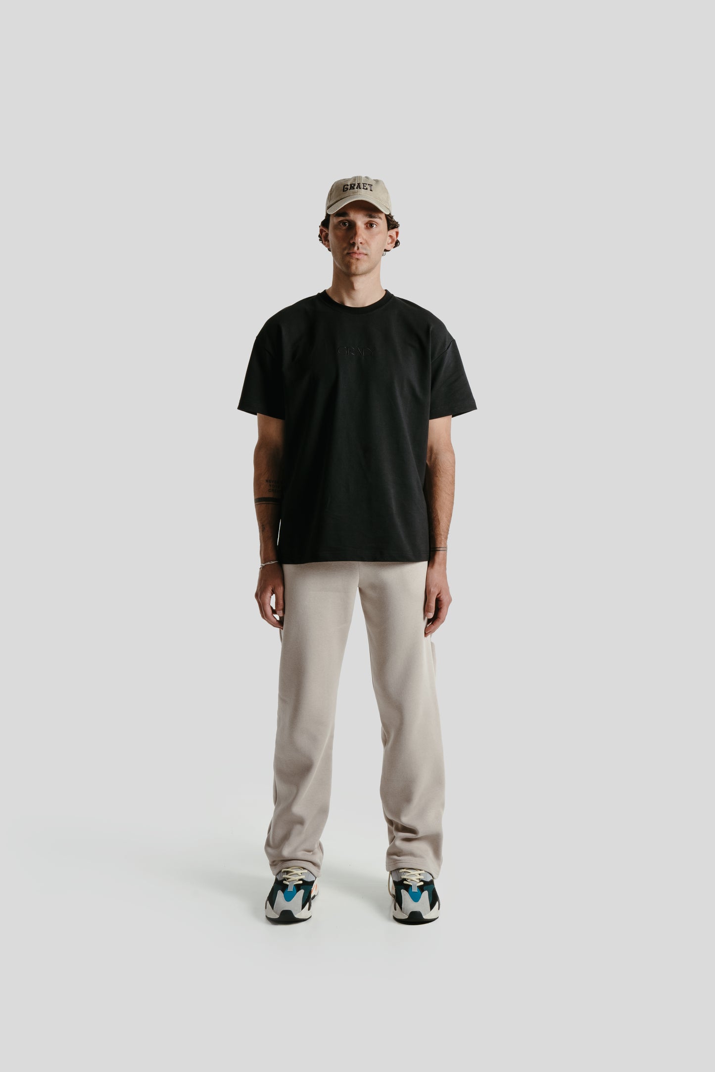 Straight leg jogger | Sand