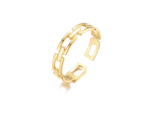 Chain ring | Gold